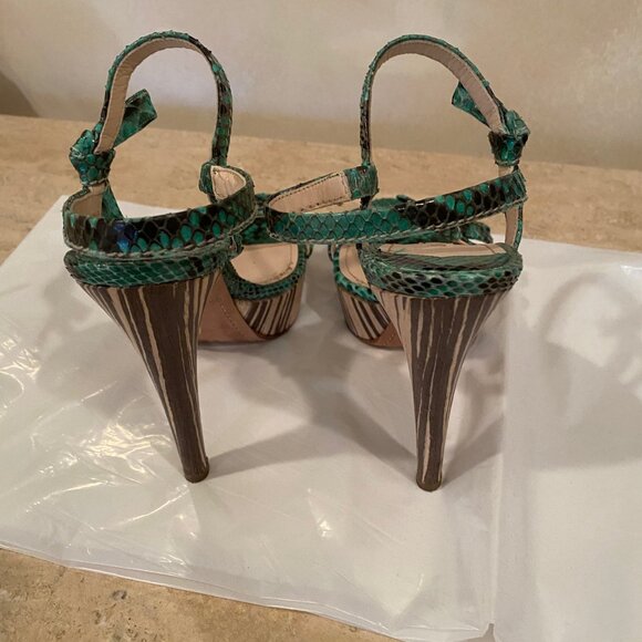 PRADA - SKIN PLATFORM SANDAL - Picture 3 of 7